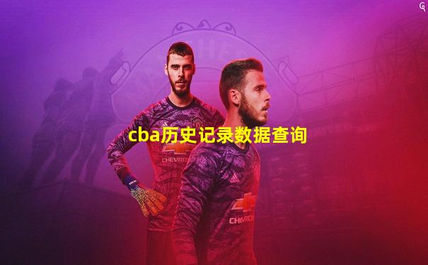 cba历史记录数据查询