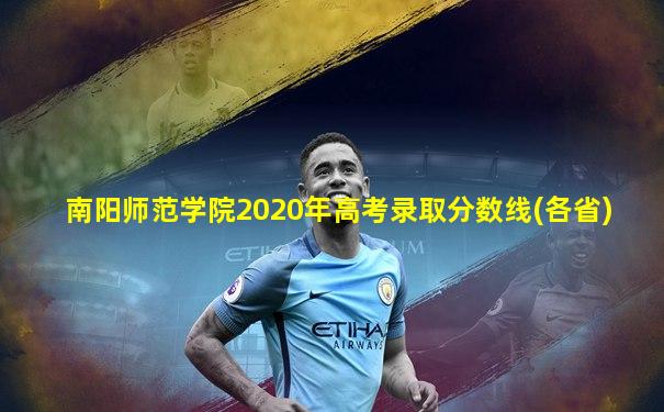 南阳师范学院2020年高考录取分数线(各省)