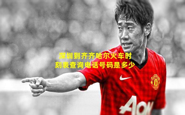 深圳到齐齐哈尔火车时刻表查询电话号码是多少