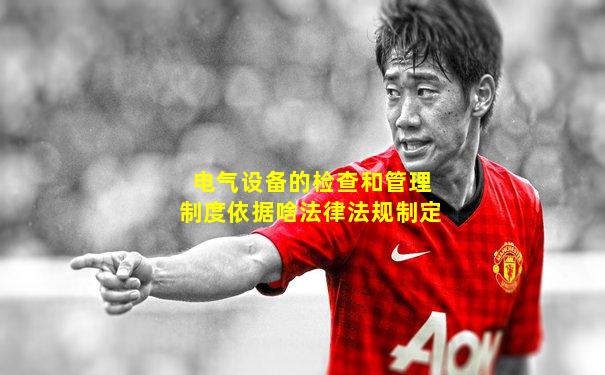 电气设备的检查和管理制度依据啥法律法规制定