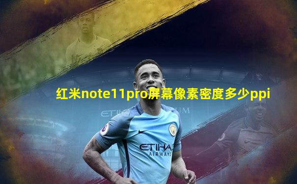 红米note11pro屏幕像素密度多少ppi