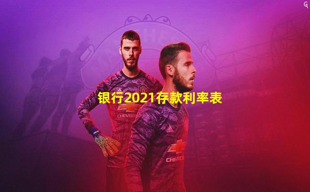 银行2021存款利率表